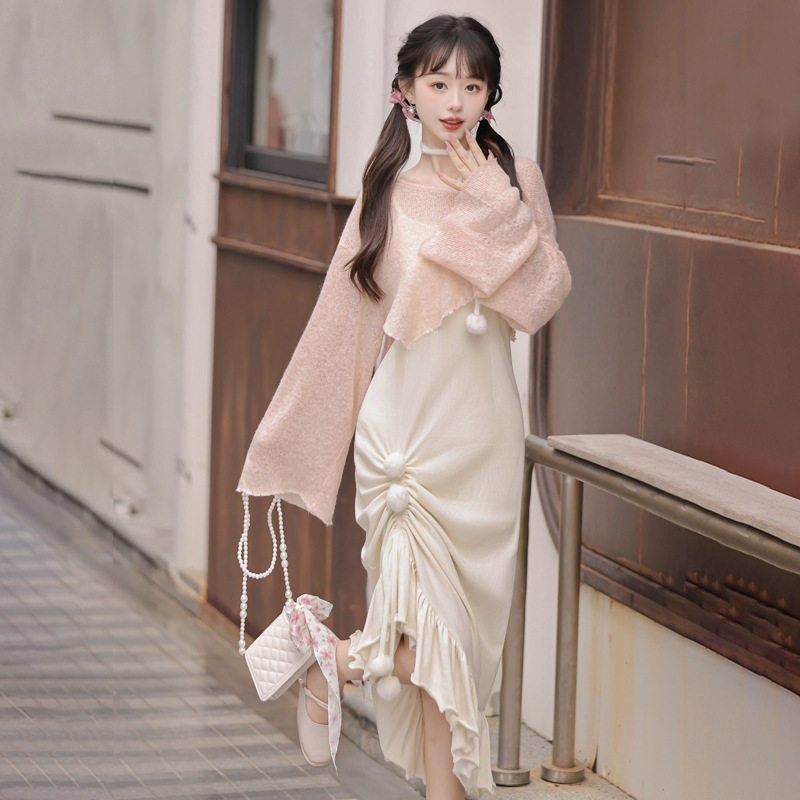 温柔秋原创汉服女改良日常温柔少汉服套装