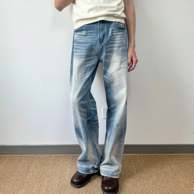 ZHIOS博主推荐奶油冰蓝牛仔裤