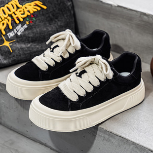 2025秋季新款男鞋增高板鞋男士休闲鞋学生鞋简约百搭潮鞋