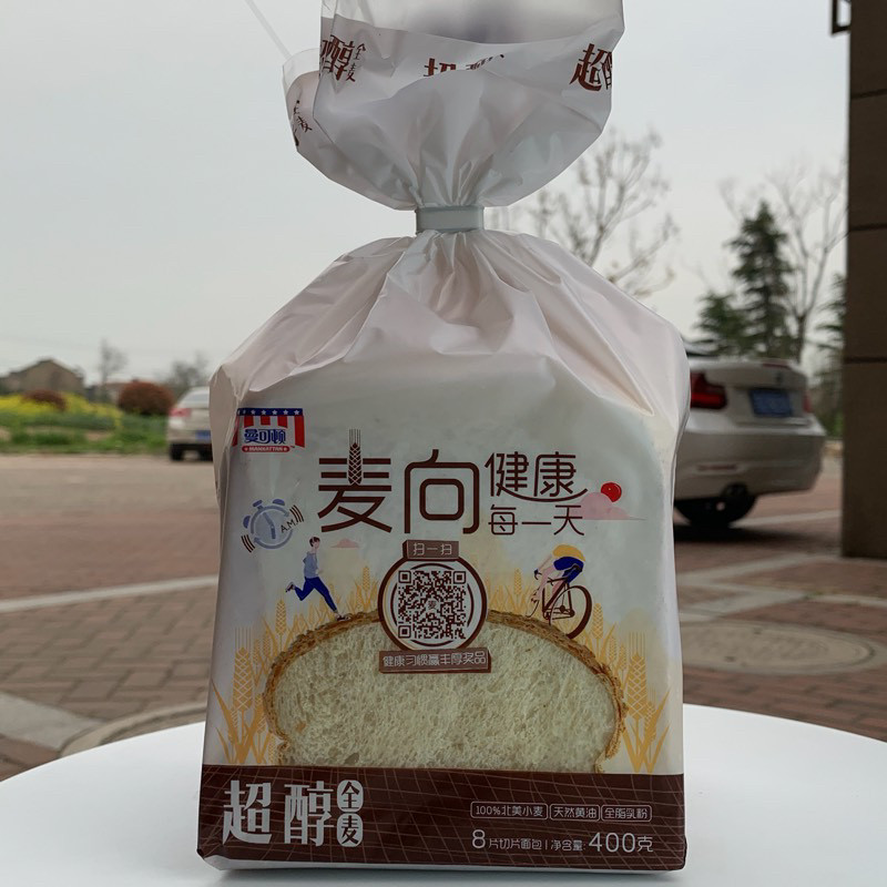 曼可顿400g健身网红新款全麦面包