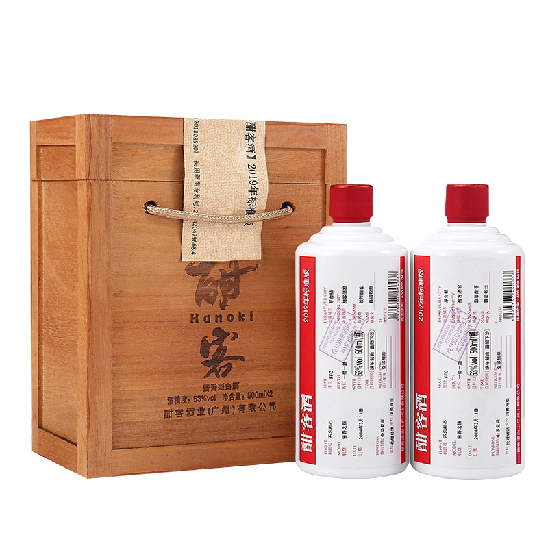 酣客53度坤沙整箱装酱香型白酒