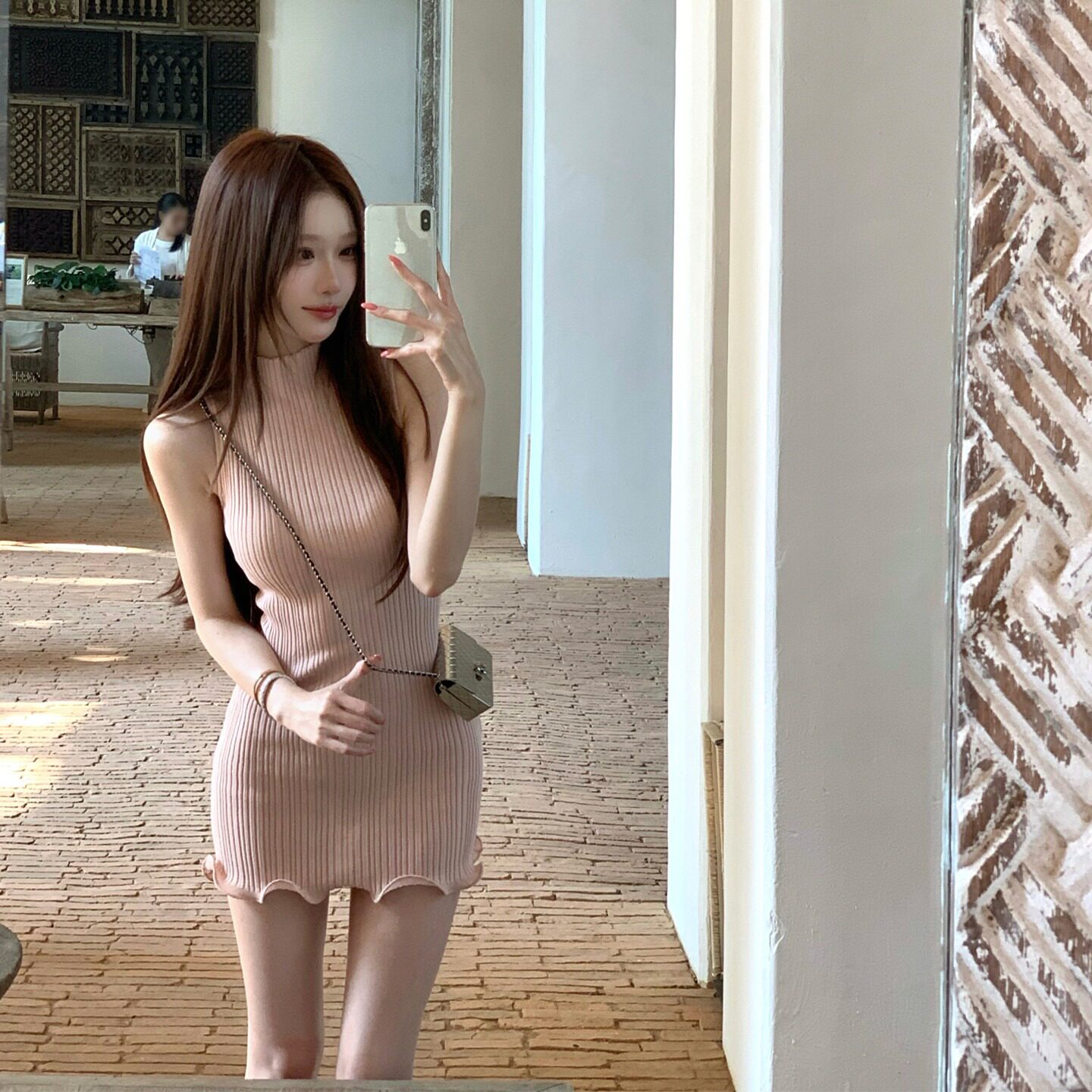 COOLLINE林子熙 心动情书 招牌封神裙 绝美木耳连衣裙