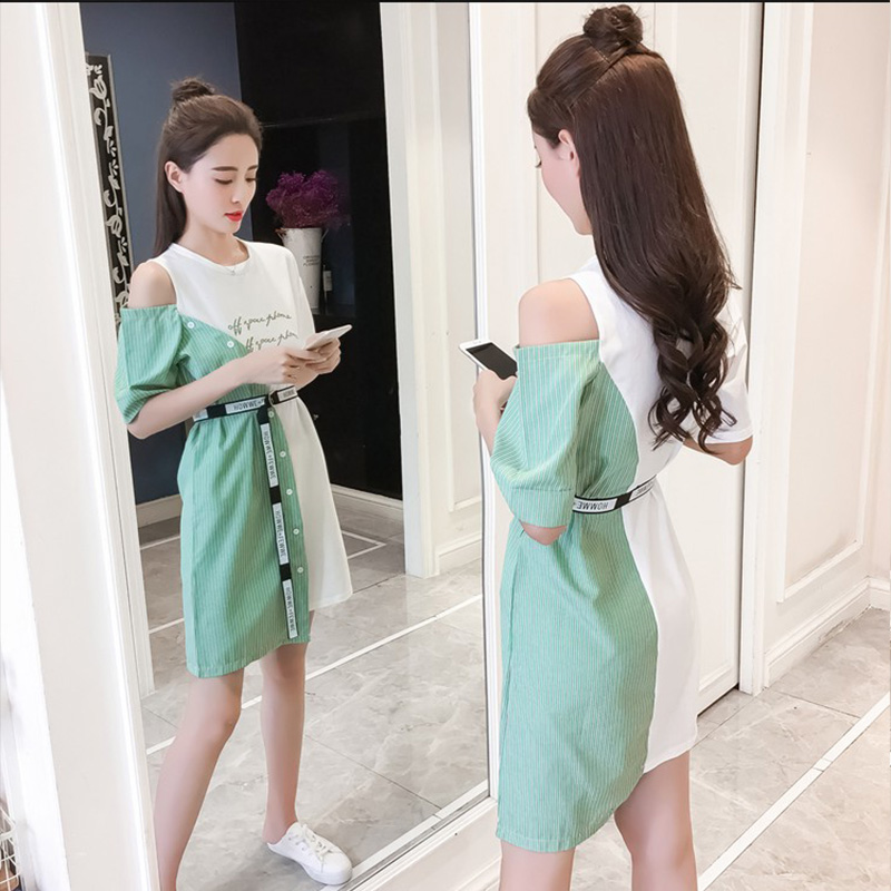 矮个子150cm155搭配娇小夏搭配显高时尚条纹连衣裙超仙甜美女装潮在类目 女装/女士精品, 连衣裙中 - 来自Buy2taobao.com提供专业的淘宝代购服务