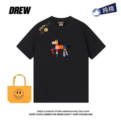 drew趣味2026新款小马印花百搭