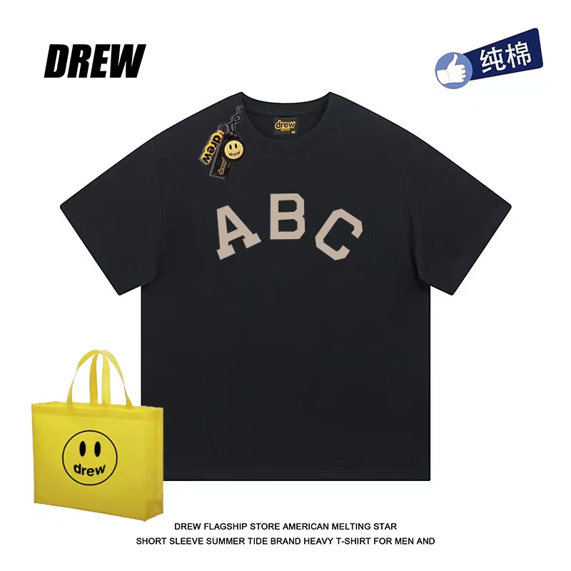 drew短袖美式男女休闲百搭简约