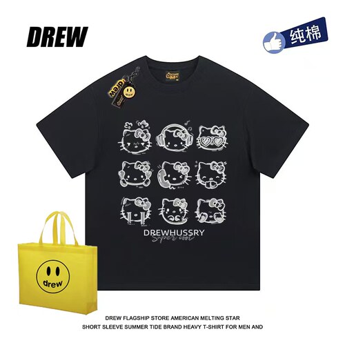drew短袖Kitty男女简约百搭休闲