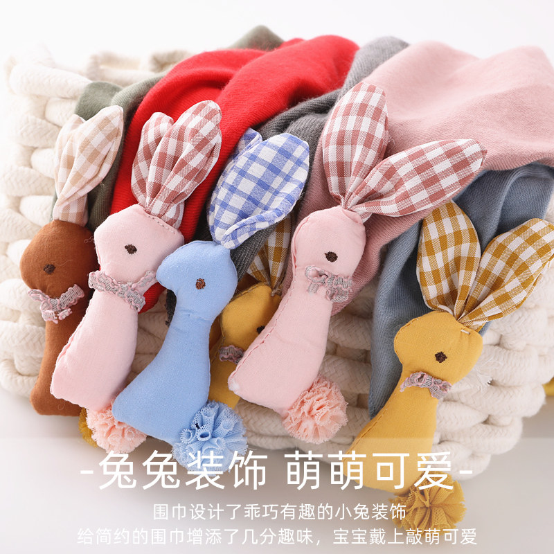 삼각형 스카프 가을 겨울 따뜻한  스카프 순수 코튼 귀여운 부드러운 다목적 방풍 목 스카프 남성과 여성을위한