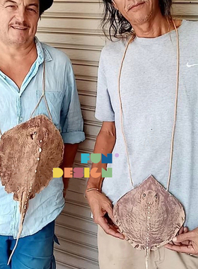 现货泰国手工橡胶包 趣味搞怪仿真丑萌魔鬼鱼 创意个性礼物侧背包