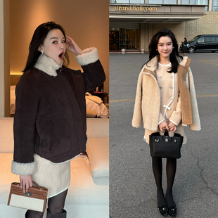 城市游牧羊毛麂皮绒双面穿休闲外套 逐水草居 DUO智仙生 黑标