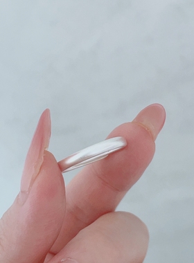 镀18k金戒指女百搭简约时尚ins约会通勤送女友礼物