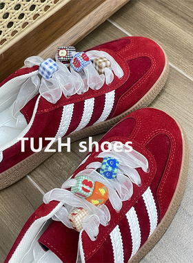 格子方块筛子串珠diy鞋扣运动鞋帆布鞋鞋花配饰可爱卡通装饰配件