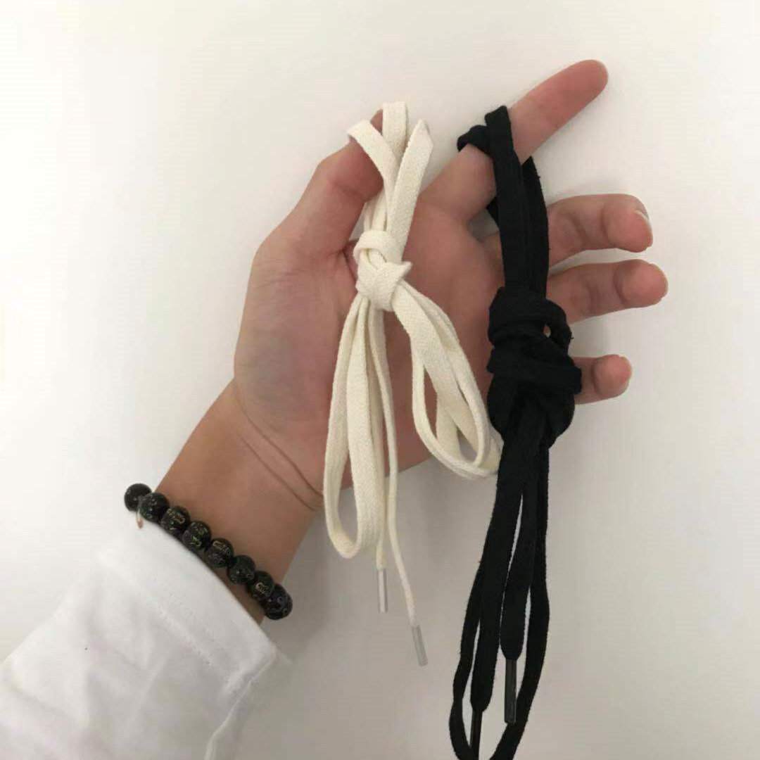 适配匡威converse低帮黑色鞋带