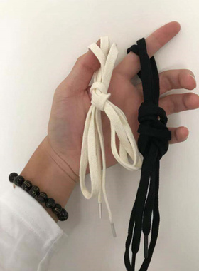 适配匡威CONVERSE 1970s鞋带低帮高帮帆布鞋黑色鞋带