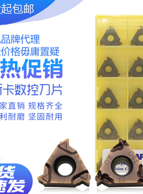 DESKAR 戴斯卡压制螺纹刀片16ERM/IRM 1.0 1.5 2.0 3.0ISO LF6018