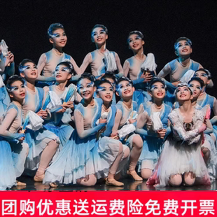 第十三届小荷风采风中灵雀舞蹈演出表演服古典舞儿童舞台剧秧歌服