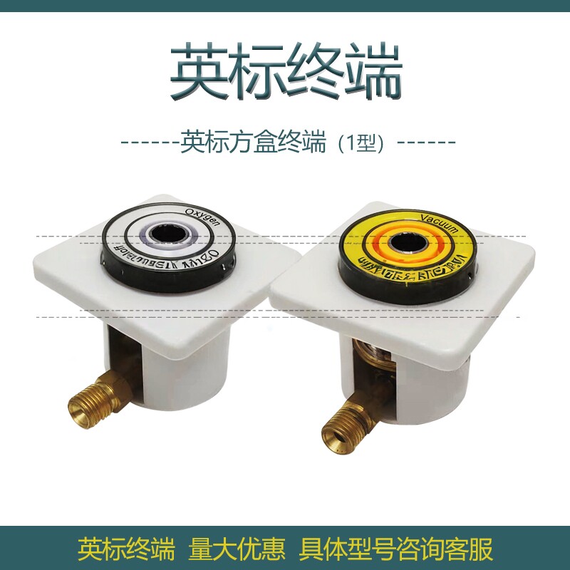 英标气体终端 医院中心供氧终端 氧气负压吸引终端 医用设备配件