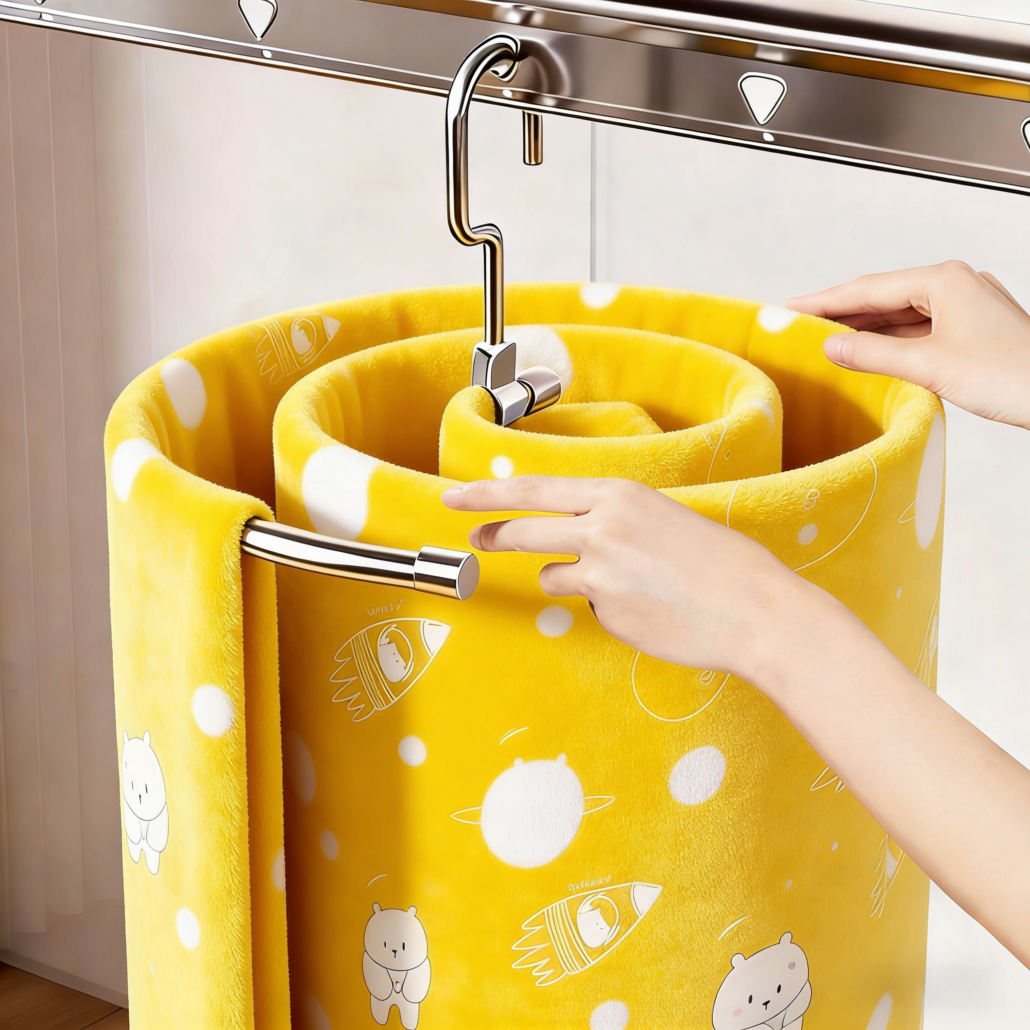 晒被子神器螺旋式家用阳台晒被子床单衣架晾浴巾专用晾衣架大衣架,收纳整理,金属衣架,淘宝优惠券,粉丝福利购,淘宝优惠卷