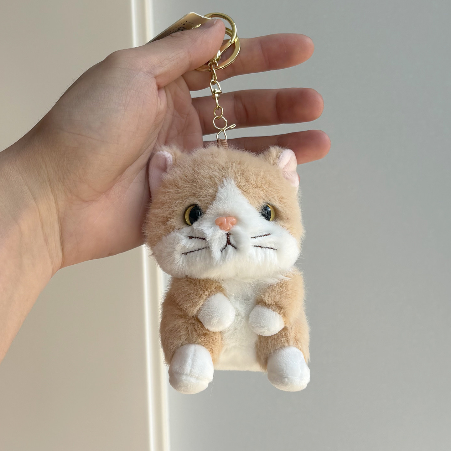 短尾猫毛绒挂件公仔玩偶情侣礼物