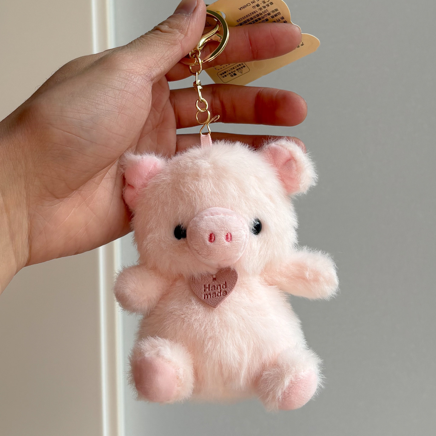 软萌小香猪毛绒挂件公仔玩偶情侣包包挂饰可爱女生书包配饰钥匙扣,节庆用品/礼品,钥匙扣,淘宝优惠券,粉丝福利购,淘宝优惠卷