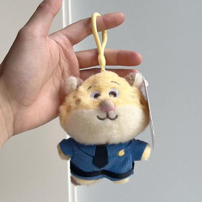 迪士尼疯狂动物城豹警官毛绒挂件
