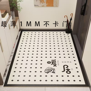 超薄入户门口1mm极薄进门地垫现代现代PVC免洗不卡门地毯可擦脚垫