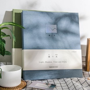 覆膜相册黑色内页粘贴式 diy手工纪念情侣家庭大容量写真本毕业册