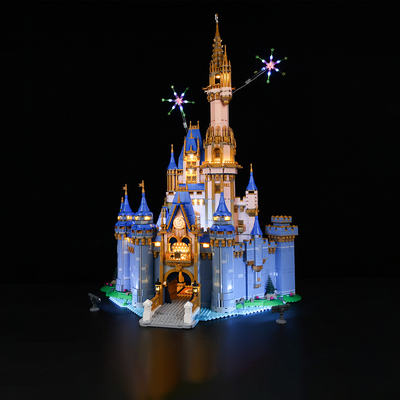 适用于乐高43222迪士尼城堡灯饰