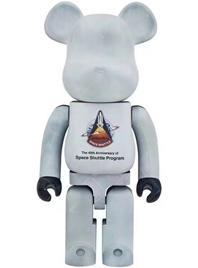 官方正品Bearbrick积木熊 SPACE SHUTTL航天飞机 1000%BE@RBRICK