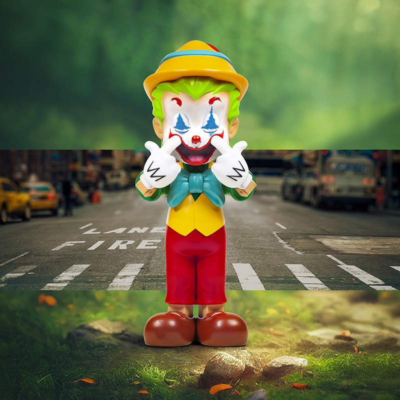 ZCWO小丑匹诺曹手办摆件