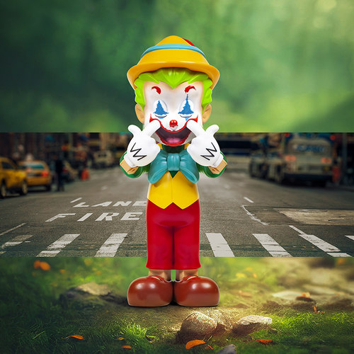 ZCWO小丑匹诺曹手办摆件