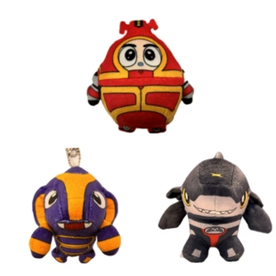 预定万代铁甲小宝Q版毛绒挂件卡布达蟑螂恶霸鲨鱼辣椒周边