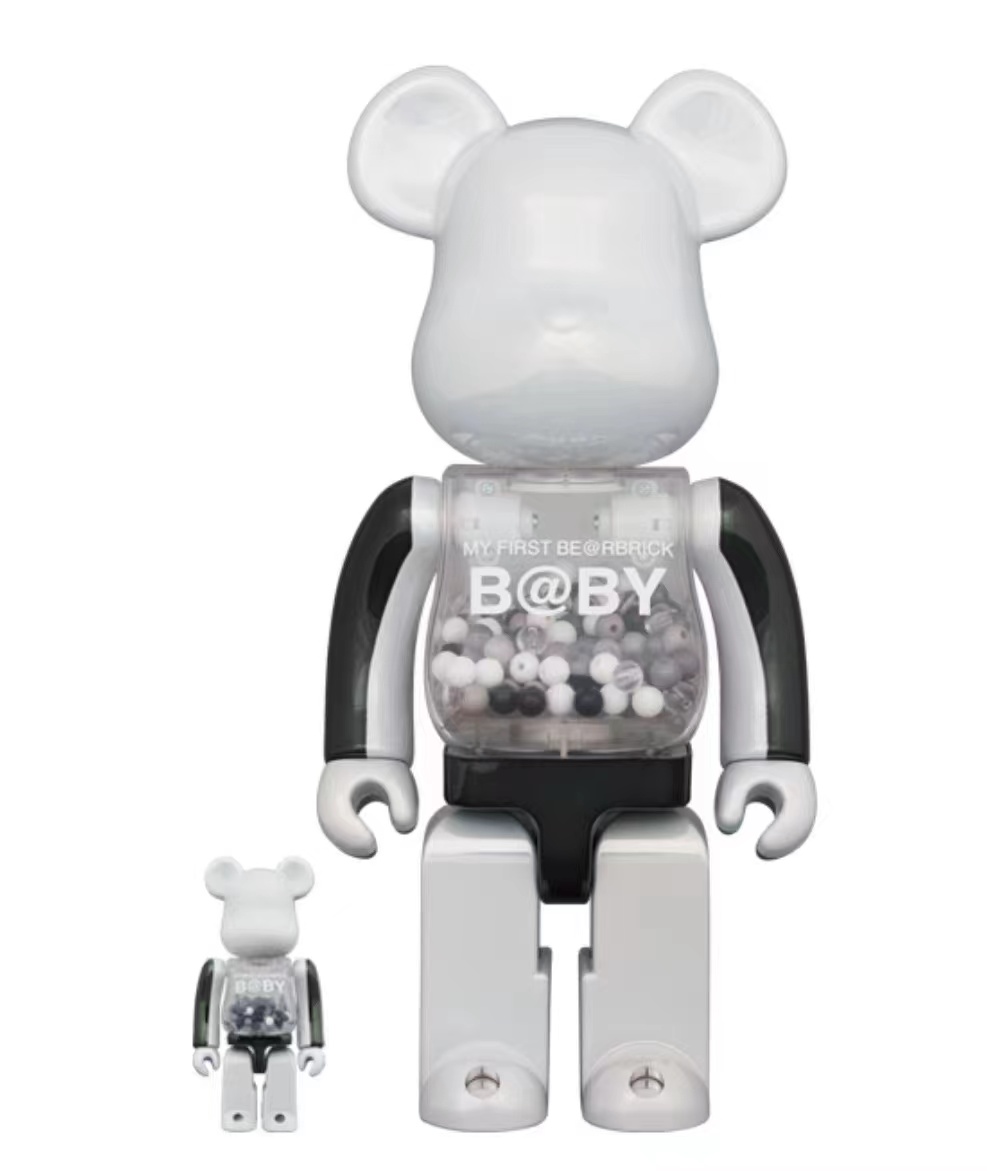 官方正品白积木熊BE@RBRICK