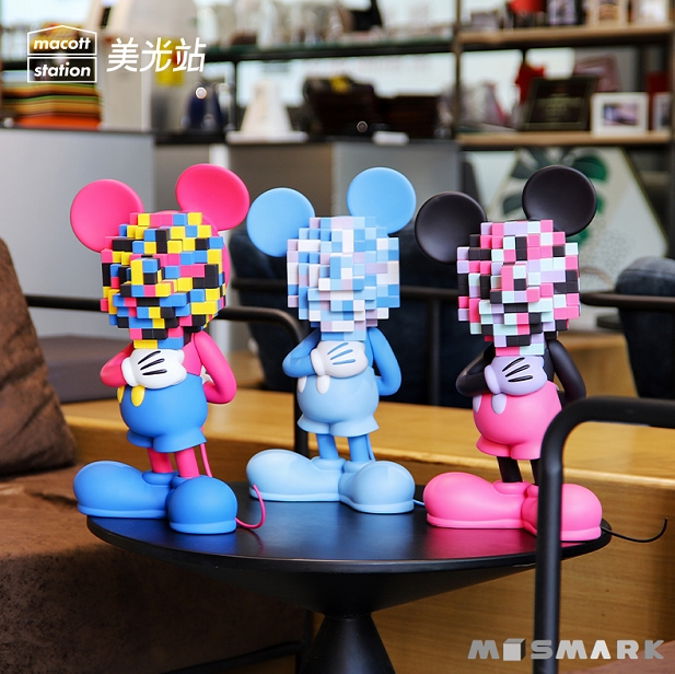 美光站迪士尼莫斯马克mosmark mickey艺术米奇马赛克潮玩手办摆件
