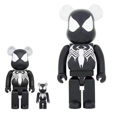 正品毒液黑色BE@RBRICK