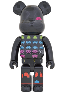 官方正品 Bearbrick 积木熊 太空侵略者 SPACE INVADERS 1000%