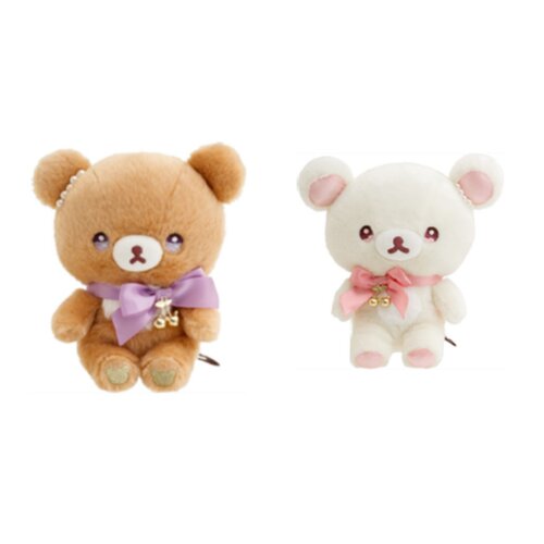 预定SANX轻松熊闪亮珠宝樱桃毛绒玩偶公仔熊哥白熊小黄鸡棕熊周边