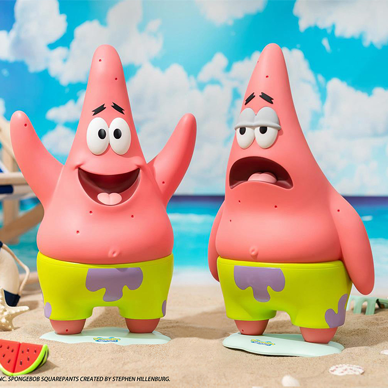 美光站海绵宝宝派大星潮玩手礼物