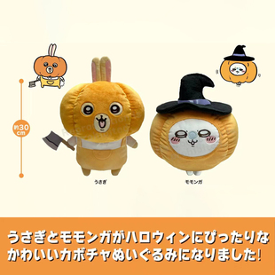 chiikawa吉伊卡哇南瓜兔乌萨奇飞鼠藤蔓9月公仔玩偶挂件挂饰