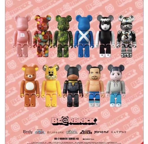 45代盲盒积木熊BE@RBRICK