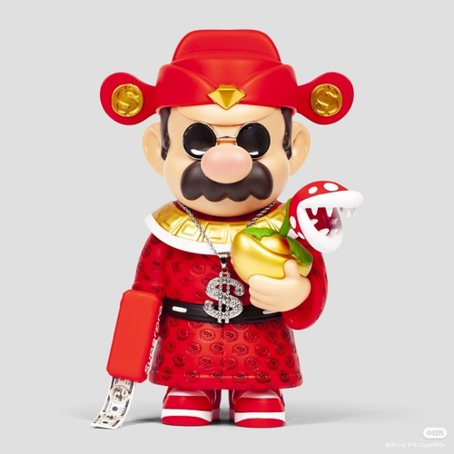 ZCWO财神杀手马里奥手办摆件