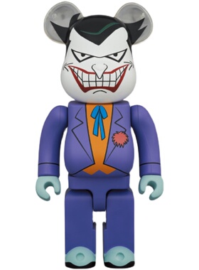 正品 Bearbrick  小丑 积木熊  JOKER 1000% BE@RBRICK 手办潮玩