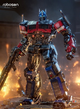 正品乐森机器人robosen变形金刚超能勇士崛起擎天柱手办摆件玩具