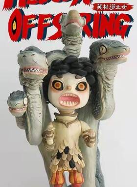 现货 1000Tentacles美杜莎之女潮玩手办摆件礼物潮流玩具艺术人偶