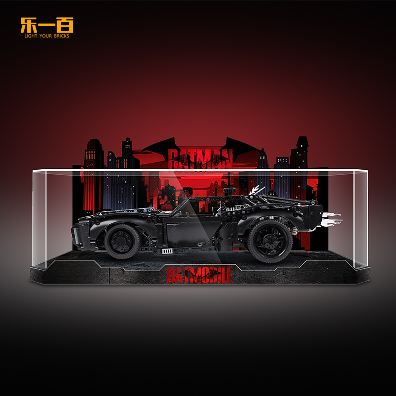 适用乐高42127蝙蝠侠战车展示盒