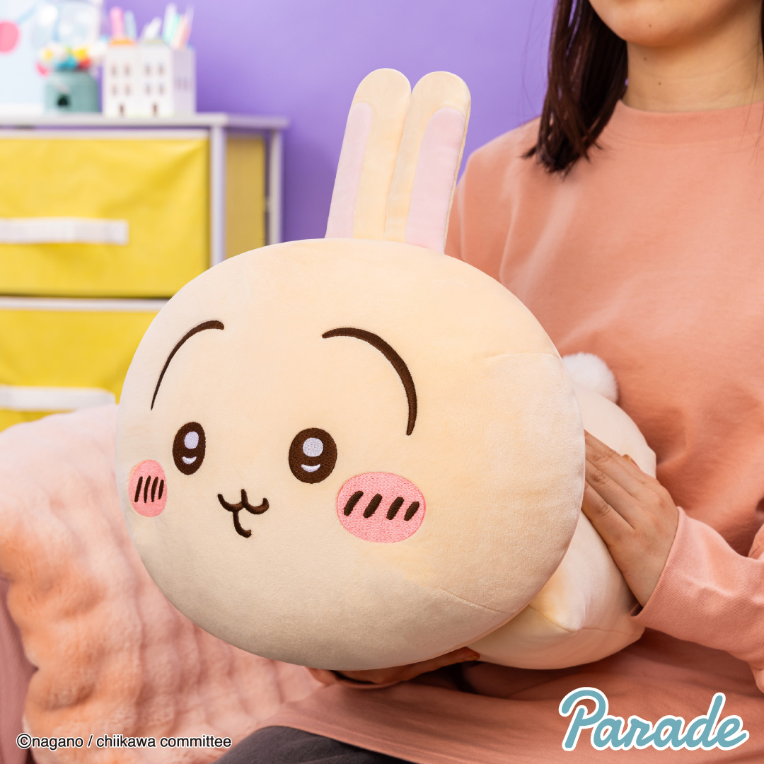 预定 chiikawa吉伊卡哇超大趴趴公仔玩偶吉伊小八飞鼠乌萨奇再贩