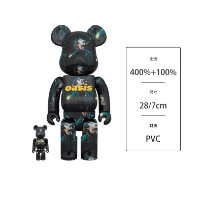 积木熊绿洲乐队利亚姆BE@RBRICK