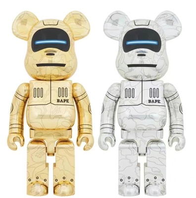 BE@RBRICK空山基BAPE联名