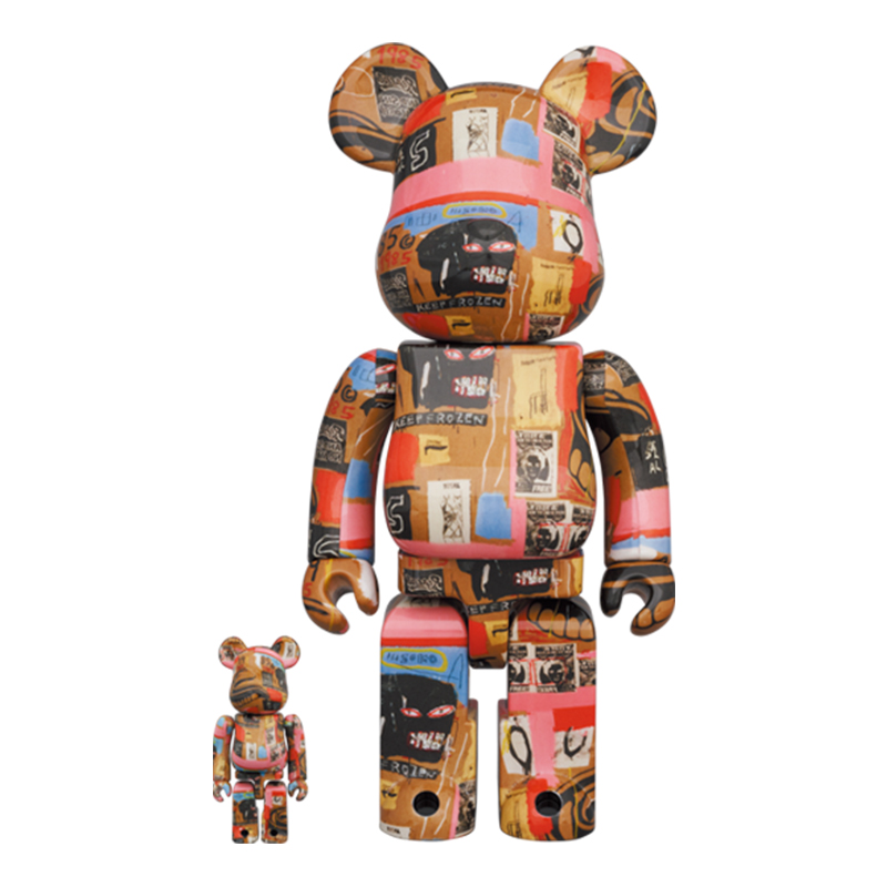 正品Bearbrick积木熊400%安迪沃霍尔巴斯奎特2代暴力熊BE@RBRICK 模玩/动漫/周边/娃圈三坑/桌游 潮玩盲盒 原图主图