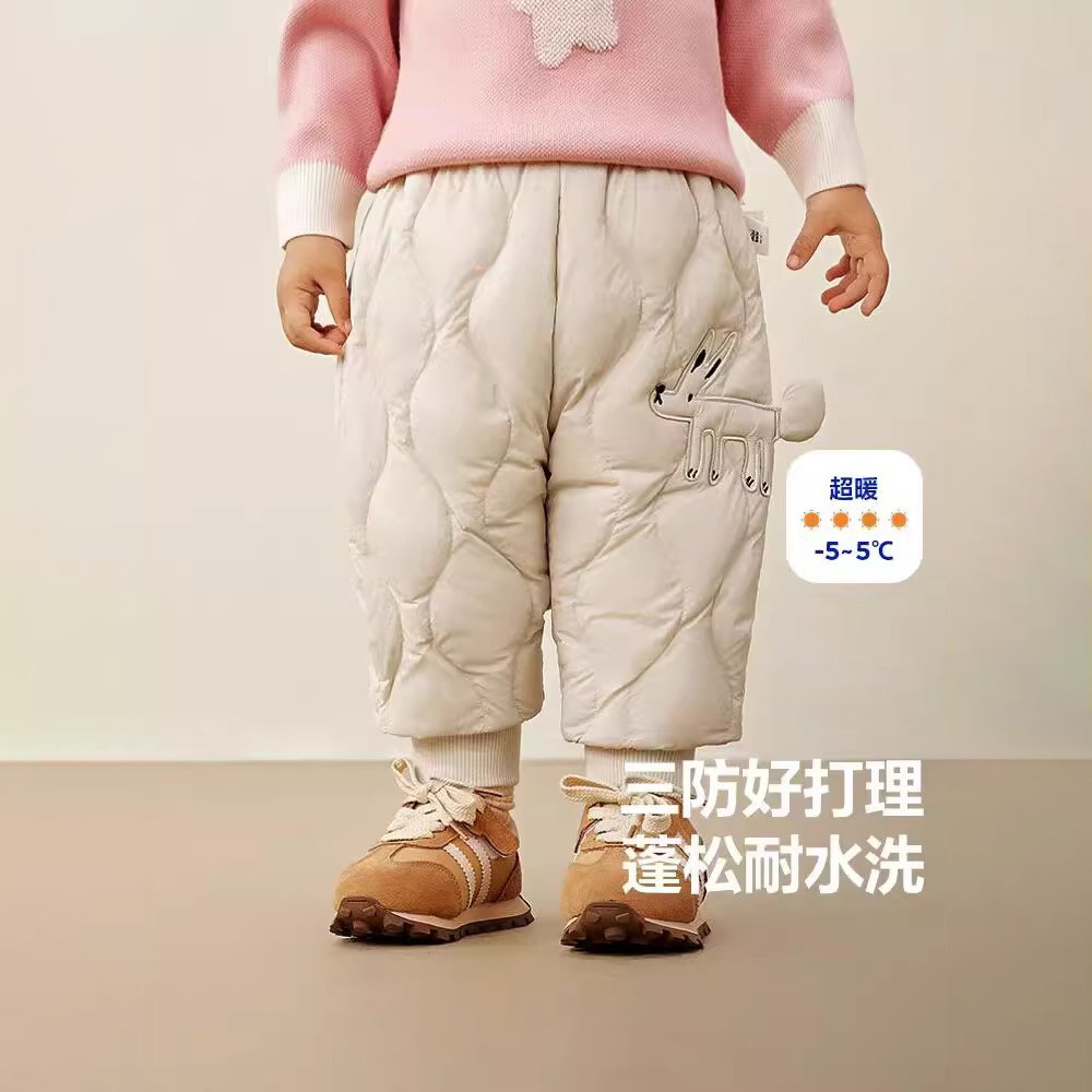 宝宝羽绒裤子婴幼儿小童长裤20羽绒裤