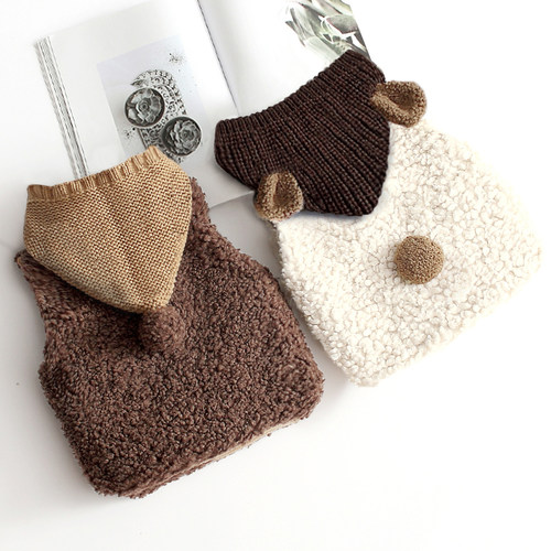 加厚羊羔绒马甲洋气冬季